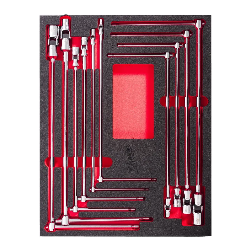 Milwaukee 10-delig Foam inlay T-dopsleutelset met cardangewricht - TOOLGUARD™ - 4932499295 de Milwaukee – image du produit