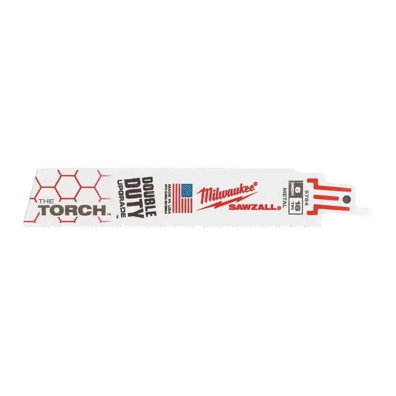 Milwaukee 150 x 18 Heavy duty reciprozaagbladen voor metaal TORCH Tpi - (25 stuks) - 48008784 de Milwaukee – image du produit