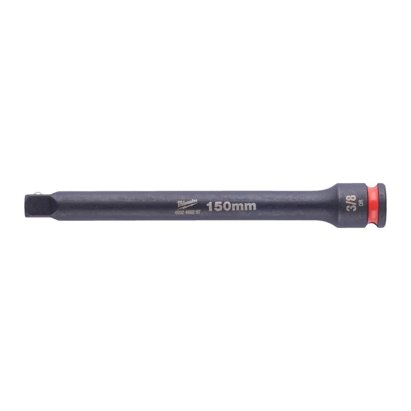 Milwaukee 150mm 3/8" Krachtdop verlengstuk - SHOCKWAVE™ - 4932480297 von Milwaukee – Produktbild