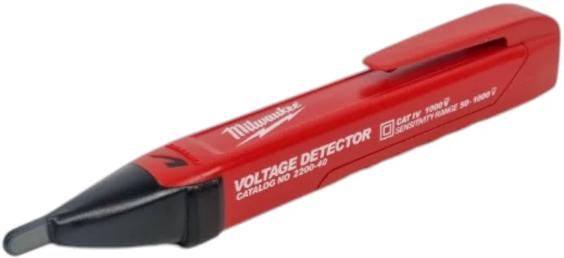 Milwaukee 2200-40 Spanningszoeker - AC 50-1000V de Milwaukee, Rouge – image du produit