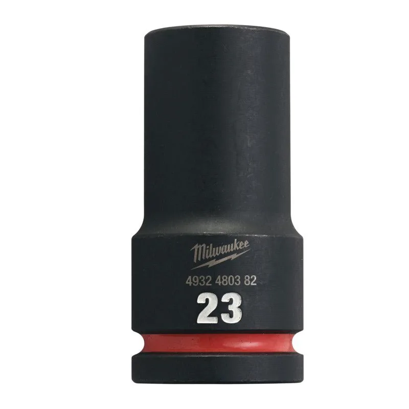 Milwaukee 23 mm 3/4" Krachtdop lang - ShockWave™ - 4932480382 by Milwaukee – product image