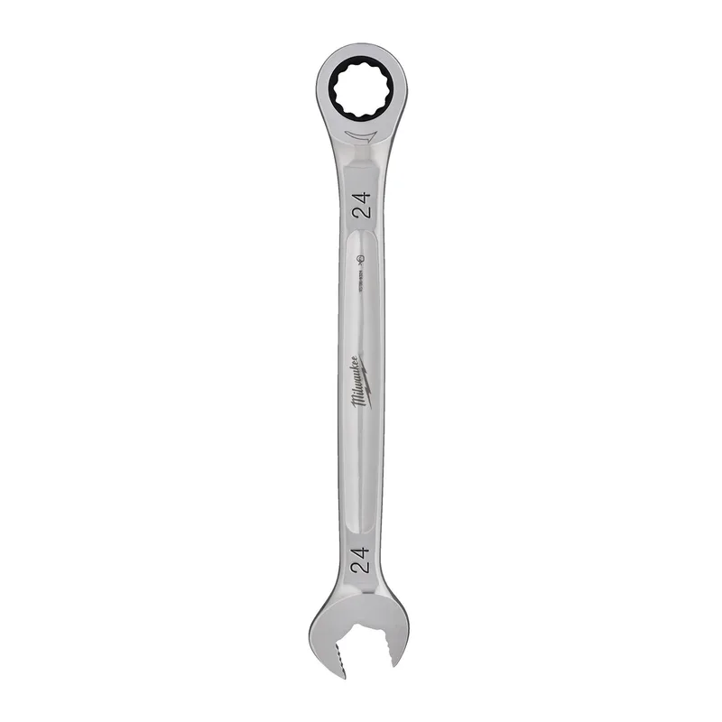 Milwaukee 24mm Ringsteeksleutel met ratel - MAX BITE™ - 4932480211 by Milwaukee – product image