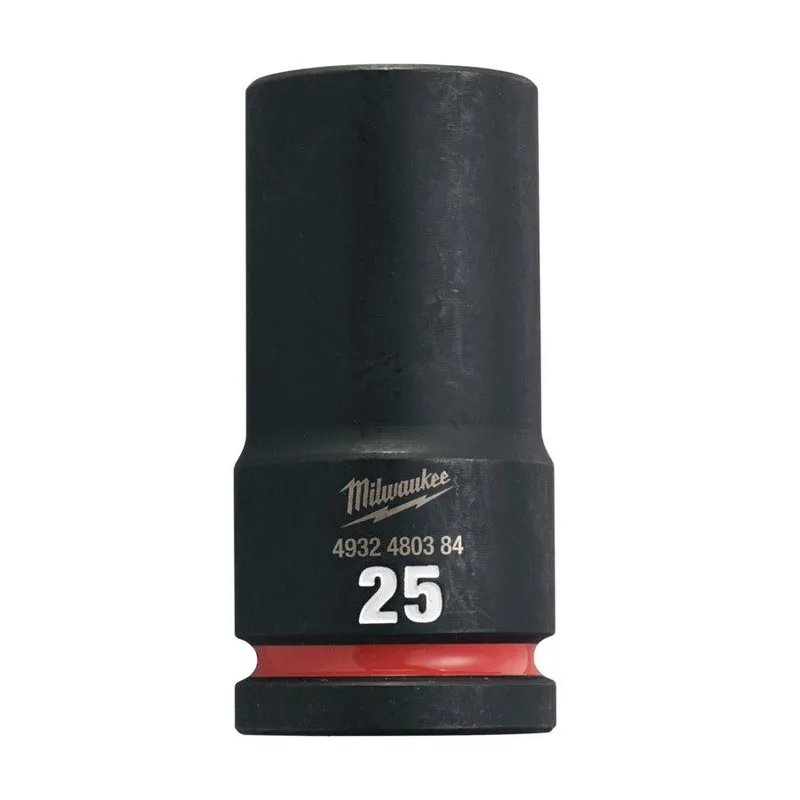 Milwaukee 25 mm 3/4" Krachtdop lang - ShockWave™ - 4932480384 by Milwaukee – product image