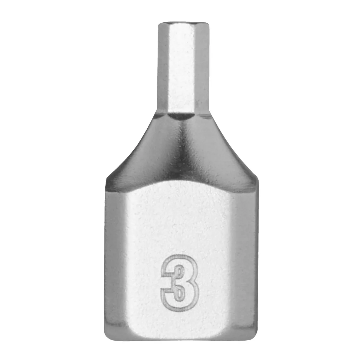 Milwaukee 3 mm 1/4″ Bitdop zeskant - kort - 4932500475 fra Milwaukee – produktbillede
