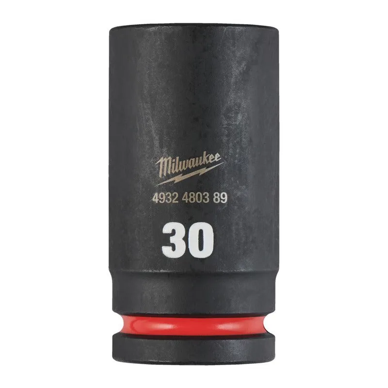 Milwaukee 30 mm 3/4" Krachtdop lang - ShockWave™ - 4932480389 by Milwaukee – product image