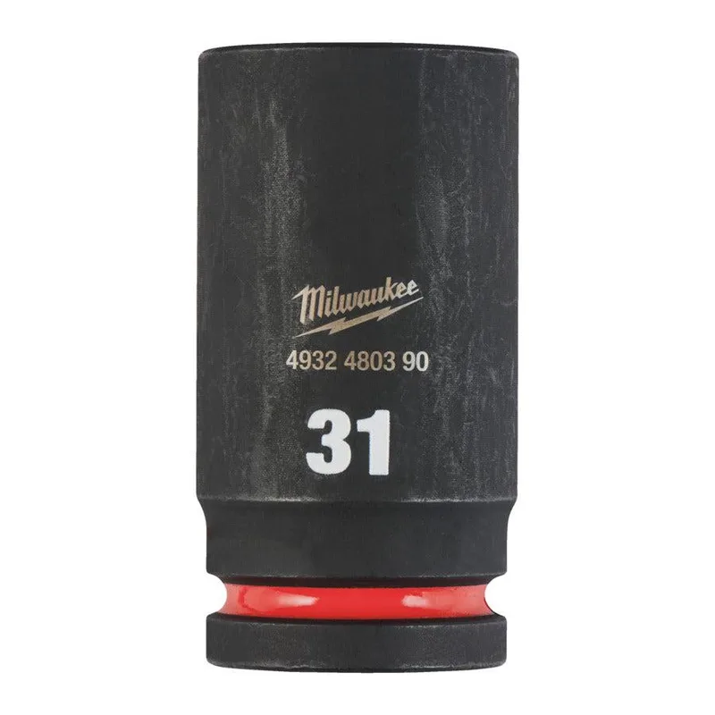 Milwaukee 31 mm 3/4" Krachtdop lang - ShockWave™ - 4932480390 by Milwaukee – product image