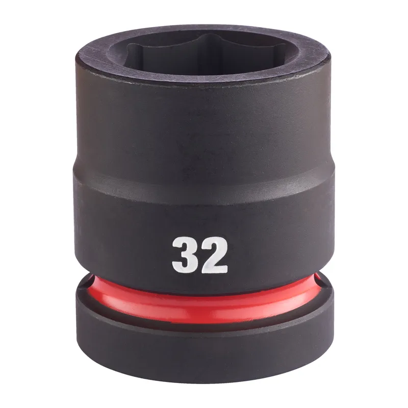 Milwaukee 32 mm 1" Krachtdop kort - ShockWave™ - 4932480410 van Milwaukee – productafbeelding