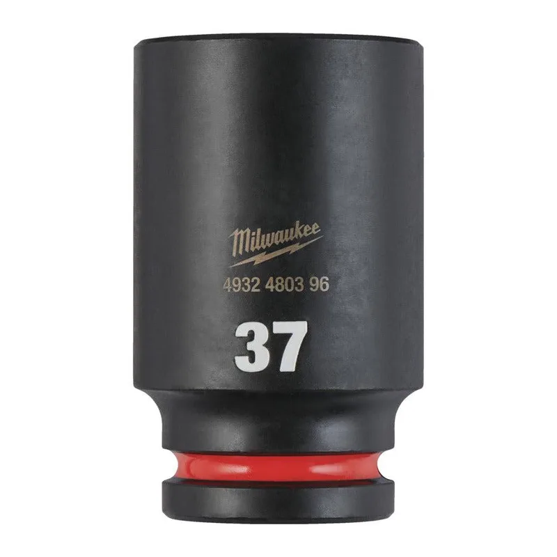 Milwaukee 37 mm 3/4" Krachtdop lang - ShockWave™ - 4932480396 by Milwaukee – product image