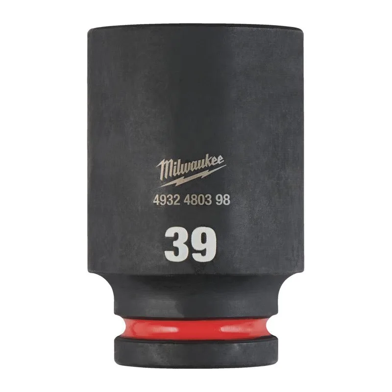 Milwaukee 39 mm 3/4" Krachtdop lang - ShockWave™ - 4932480398 by Milwaukee – product image