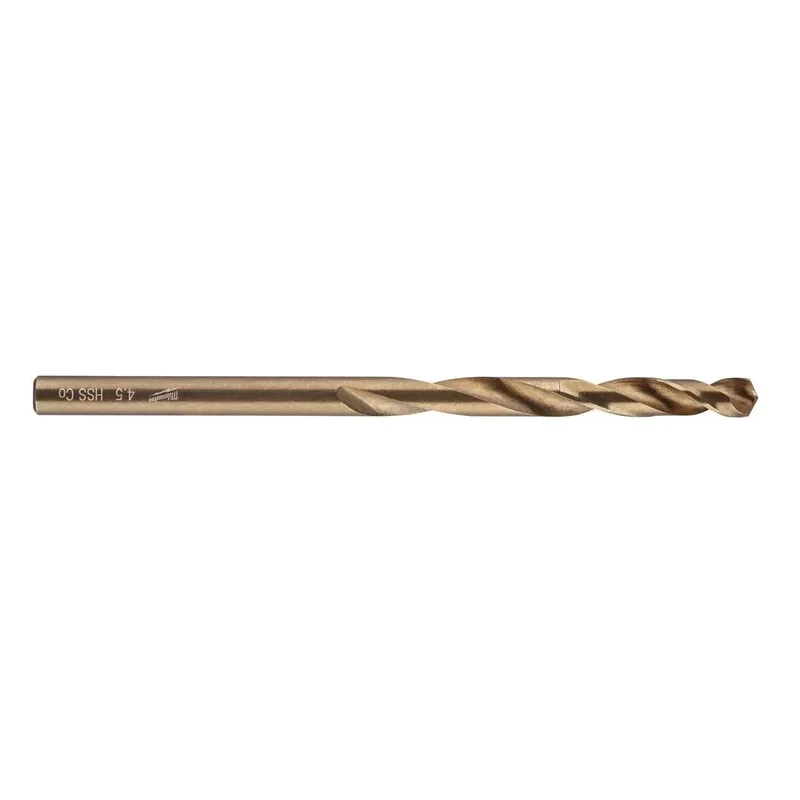 Milwaukee 4,5 x 80 mm Metaalboren HSS-Ground Cobalt DIN 338 (10 stuks) - 4932373341 de Milwaukee – image du produit