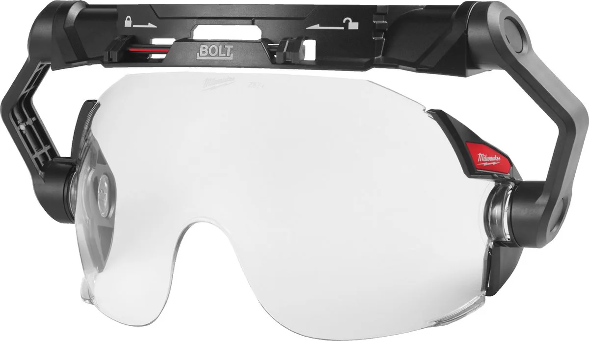 Milwaukee 4932479941 BOLT™ vizier BOLT™ Visor Universal Clear de Milwaukee, Bleu – image du produit