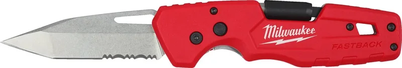 Milwaukee 4932492454 FASTBACK™ 5 in 1 vouwmes 5 in 1 Folding Knife - 1 pc von Milwaukee, Blau – Produktbild