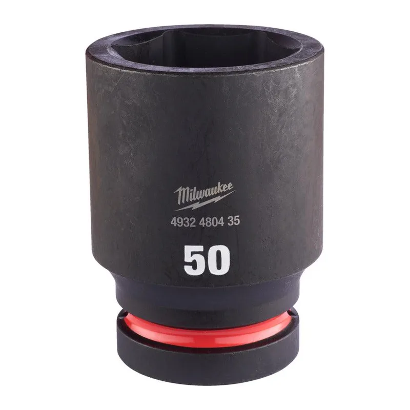 Milwaukee 50 mm 1" Krachtdop lang - ShockWave™ - 4932480435 by Milwaukee – product image