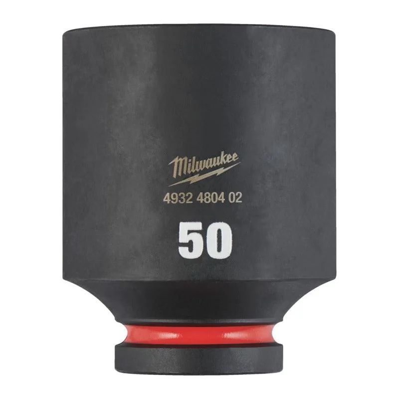 Milwaukee 50 mm 3/4" Krachtdop lang - ShockWave™ - 4932480402 by Milwaukee – product image