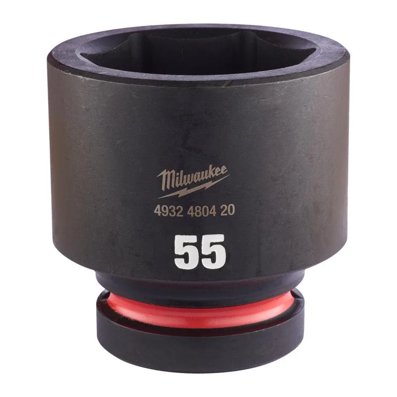 Milwaukee 55 mm 1" Krachtdop kort - ShockWave™ - 4932480420 de Milwaukee – image du produit