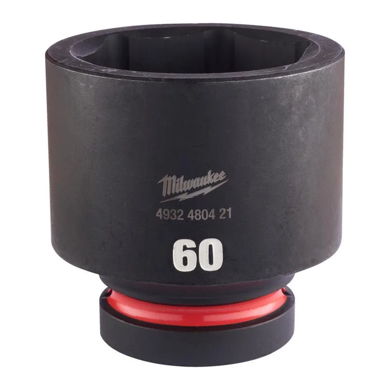 Milwaukee 60 mm 1" Krachtdop kort - ShockWave™ - 4932480421 de Milwaukee – image du produit