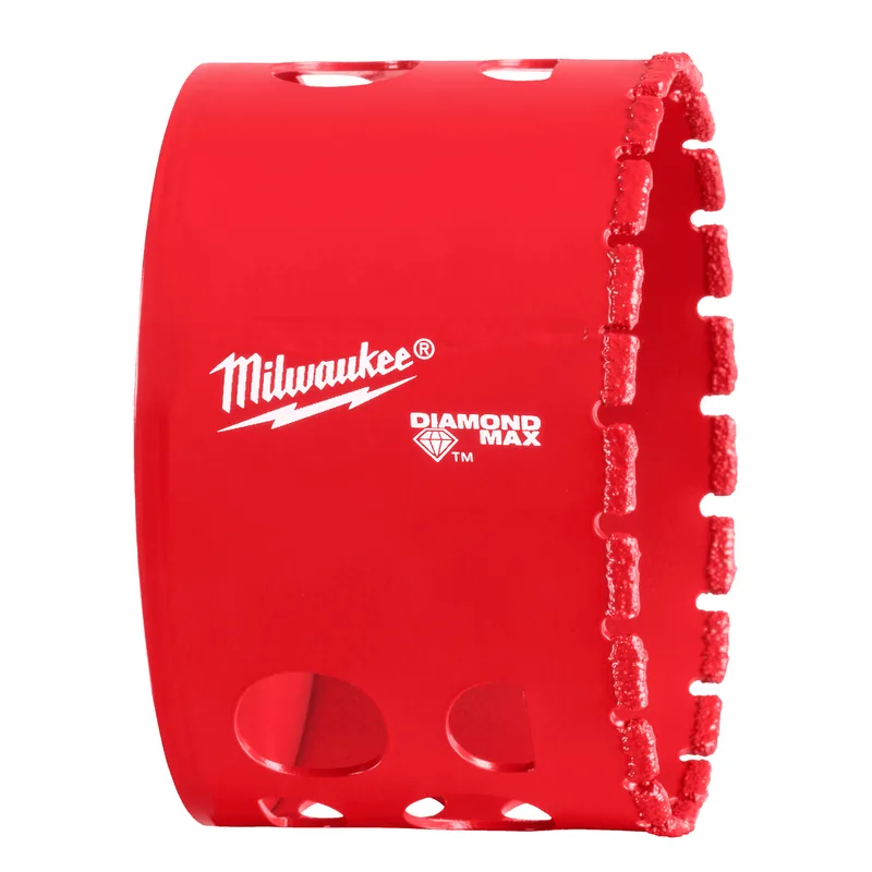 Milwaukee 68 mm Diamantboor 5/8" x 18 - DIAMOND MAX Nat/Droog - 4932500120 de Milwaukee – image du produit