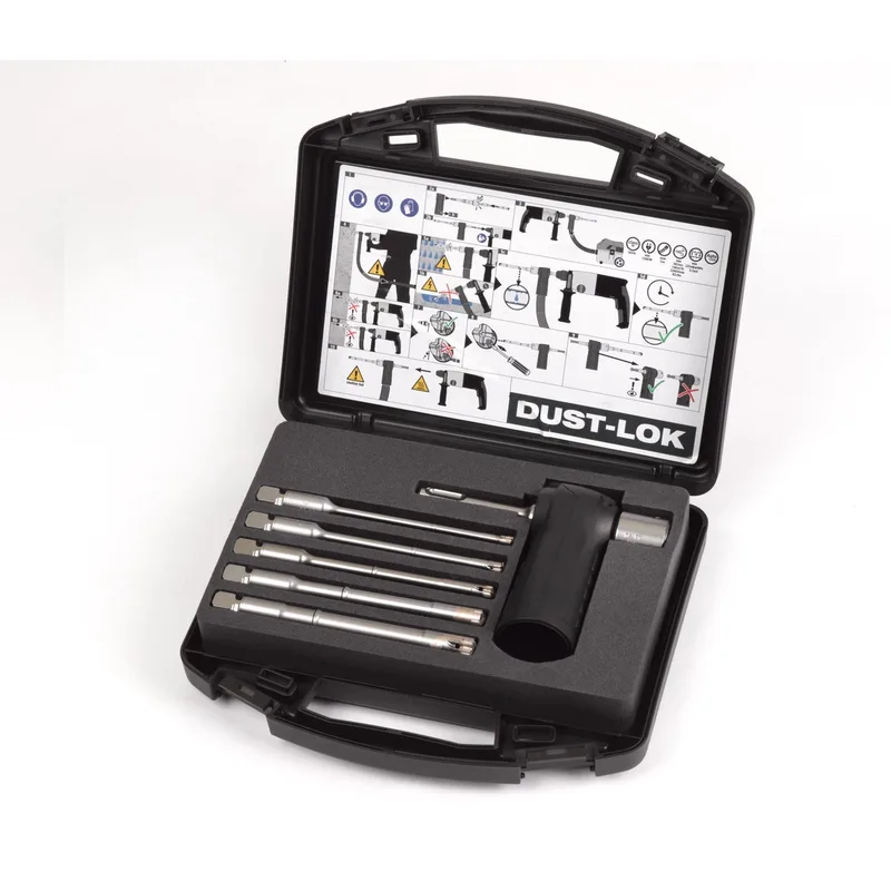 Milwaukee 7-delig SDS-Plus DUST-LOK Stofvrije Boorset - 4 sneden - Modulair ontwerp - 4932471162 de Milwaukee – image du produit