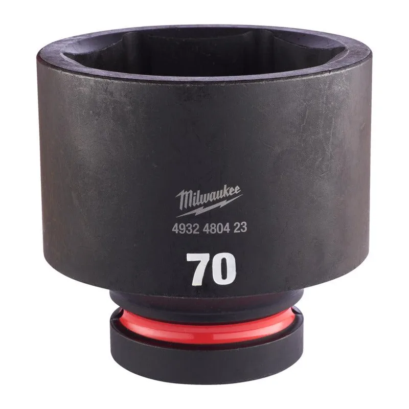 Milwaukee 70 mm 1" Krachtdop kort - ShockWave™ - 4932480423 by Milwaukee – product image