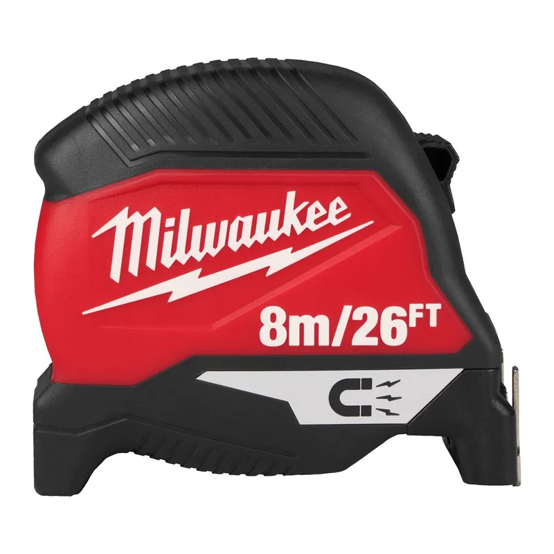 Milwaukee 8m 30mm MAGNETIC Rolmaat / 26ft x Gen4 - 4932498771 de Milwaukee – image du produit