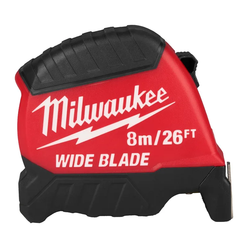 Milwaukee 8m 35mm Rolmaat / 26ft x Gen2 - WIDE BLADE - 4932499206 by Milwaukee – product image