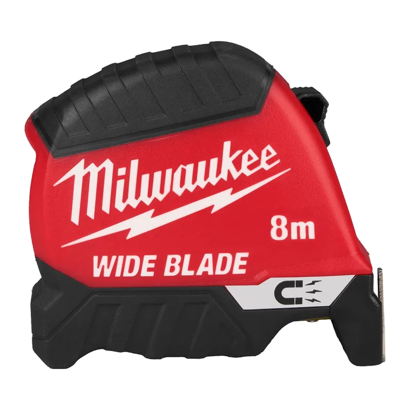 Milwaukee 8m x 35mm MAGNETIC Rolmaat Gen2 - WIDE BLADE - 4932499209 von Milwaukee – Produktbild