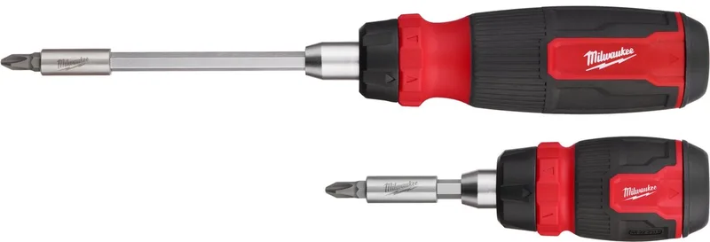 multi-bit schroevendraaierset 2-delig met ratelfunctie ( 4932492811 ) von Milwaukee – Produktbild