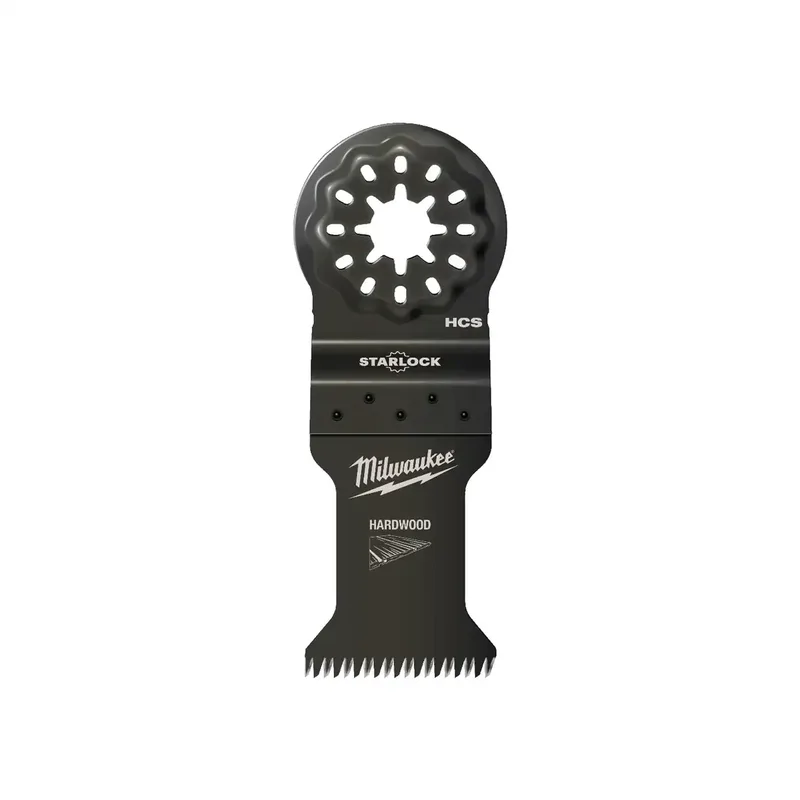 Multitool Starlock Bi-Metall Tauchsägeblatt für Schnitte in Holz (35 x 42 mm mit Japanverzahnung) von Milwaukee – Produktbild