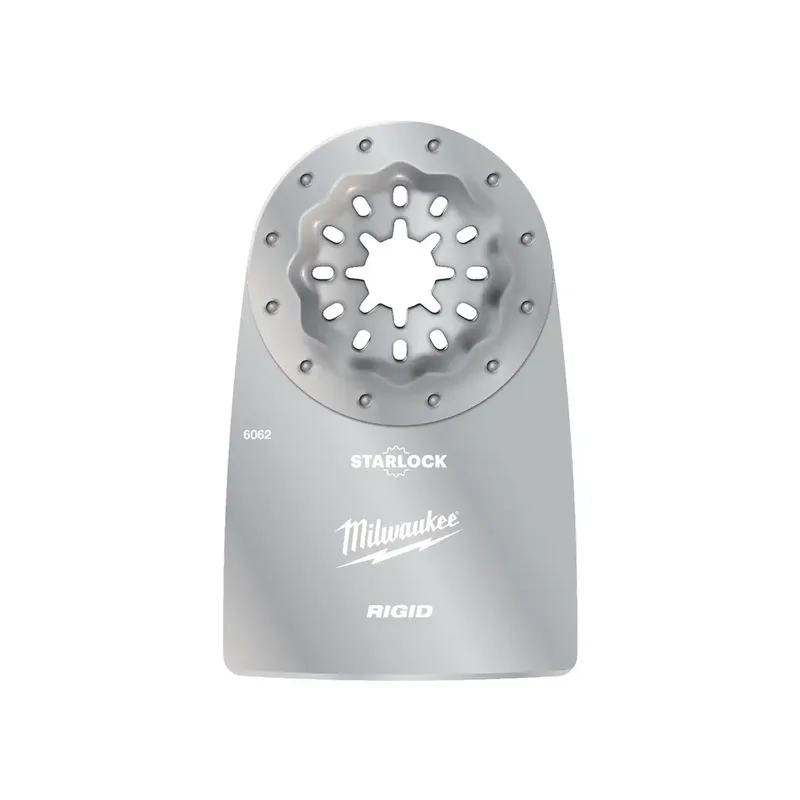 Multitool Starlock fester Spachtel zum Entfernen von Lack und Kleber (52 x 37 mm) van Milwaukee – productafbeelding