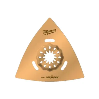 Multitool Starlock HM-Raspel zum Grobschliff von Fliesenkleber, Mörtel und Holz (80 x 80 mm) von Milwaukee – Produktbild 1 von 2