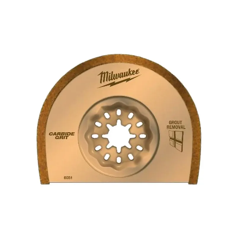 Multitool Starlock Sägeblatt HM-bestückt zum Entfernen von Fugen (75 x 20 x 2,2 mm) de Milwaukee – image du produit