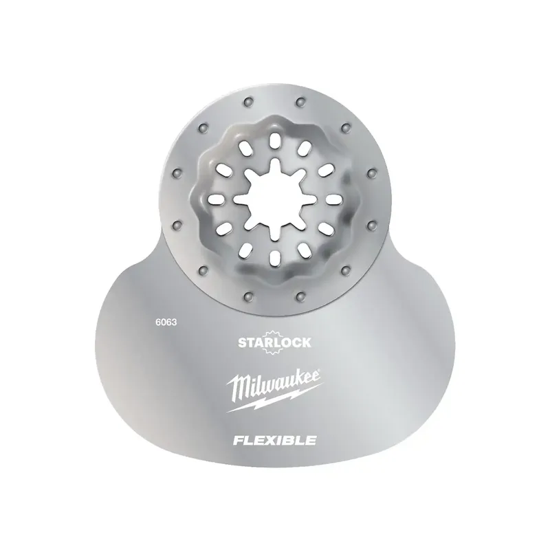 Multitool Starlock Schneidmesser Pilzform zum Schneiden von Silikon und weichem Kitt (70 mm) von Milwaukee – Produktbild
