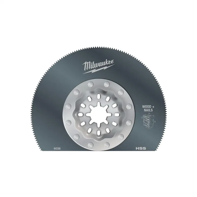 Multitool Starlock Segment-Sägeblatt Multimaterial (85 x 20 mm) van Milwaukee – productafbeelding