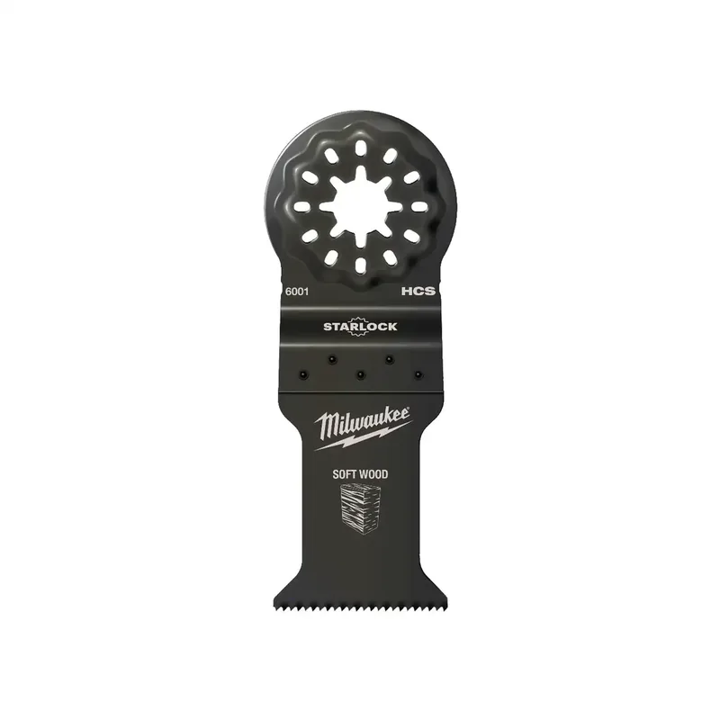 Multitool Starlock Tauchsägeblatt für Schnitte in Holz (35 x 42 mm) von Milwaukee – Produktbild