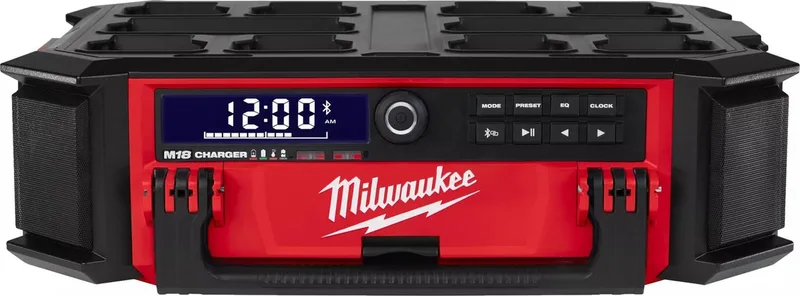 PackOut - Radio - M18PRCDAB+ - bouwradio de Milwaukee, Zwart-rood – image du produit