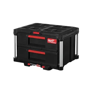 PACKOUT™ Gereedschapskoffer met twee lades - 4932472129 van Milwaukee, Zwart – productafbeelding 2 van 2