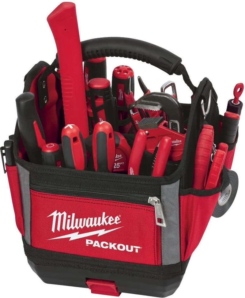PACKOUT™ gereedschapstas 25 cm Tote Toolbag - 4932464084 van Milwaukee, Blauw – productafbeelding