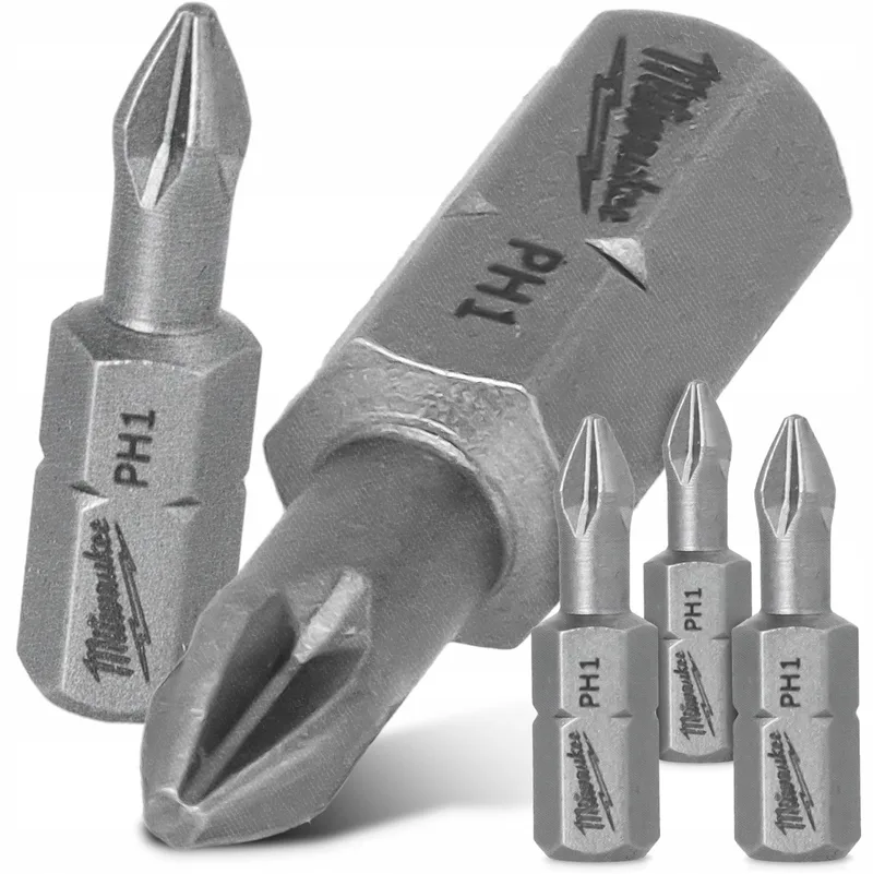 PH1 Bits 25mm - 3 Stuks - Magnetisch - Staal S2 by Milwaukee – product image
