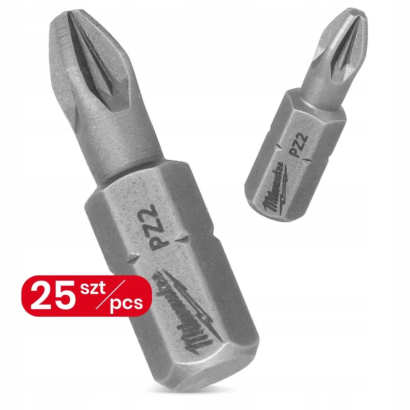 PZ2 Bits 25mm Magnetisch Pozidriv 25 Stuks by Milwaukee – product image