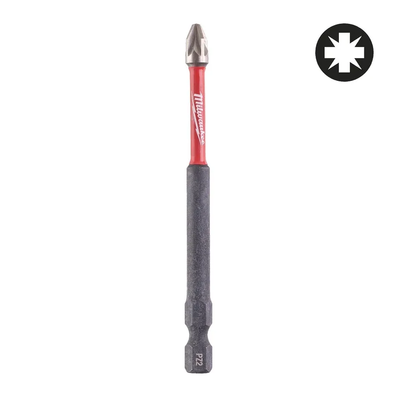 PZ2 x 90 mm IMPACT DUTY schroefbit (1 stuk) - SHOCKWAVE™ - 4932430867 by Milwaukee – product image