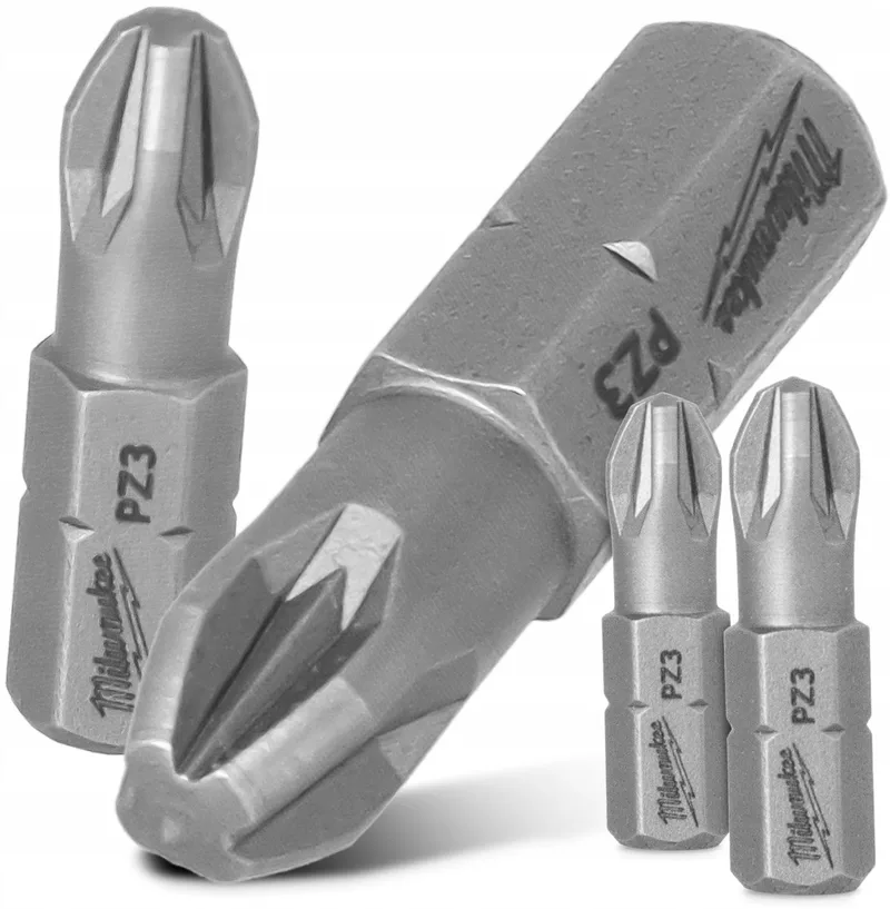 PZ3 Bits 25mm Magnetisch 2 Stuks - Staal S2 by Milwaukee – product image