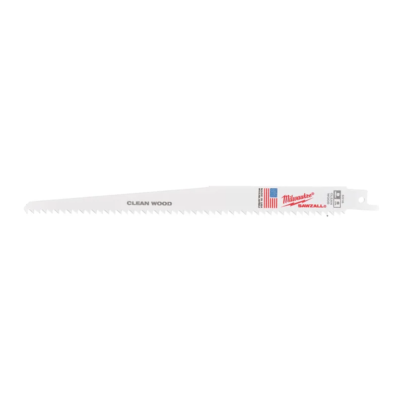 Reciprozaagblad SAWZALL hout en kunststof 230 mm 6 TPI (5 stuks) - 48475016 fra Milwaukee – produktbillede