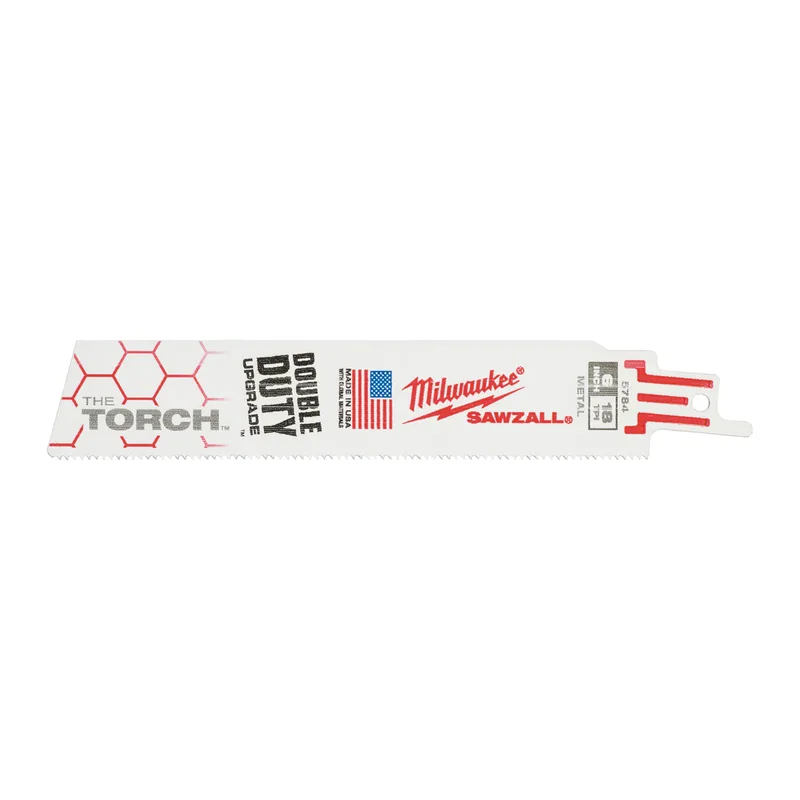 Reciprozaagblad SAWZALL metaal 150 mm Heavy Duty TORCH 18 TPI (5 stuks) - 48475784 de Milwaukee – image du produit