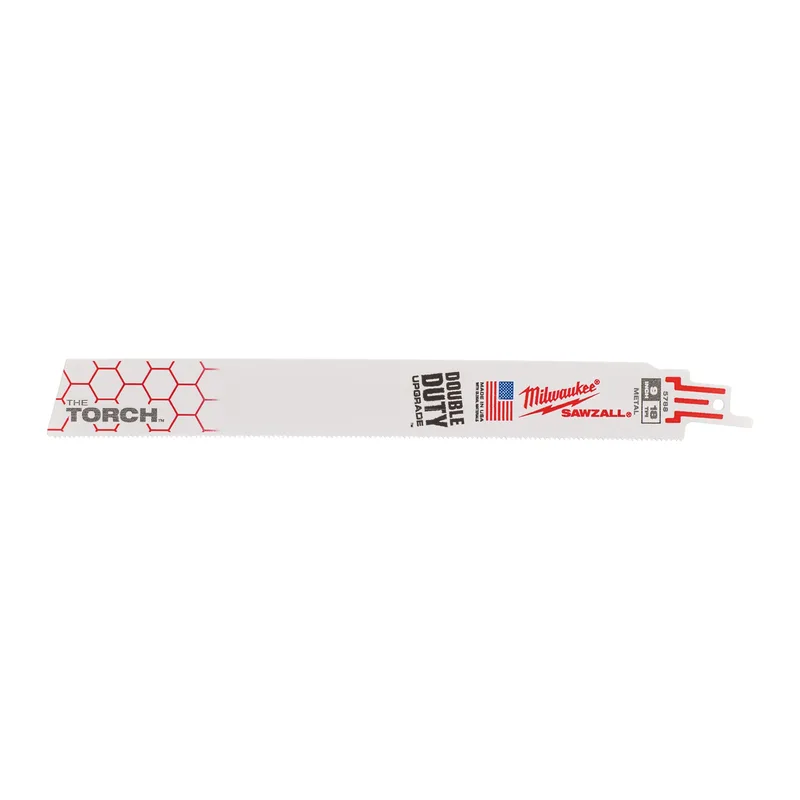 Reciprozaagblad SAWZALL metaal 230 mm Heavy Duty TORCH 18 TPI (5 stuks) - 48475788 de Milwaukee – image du produit