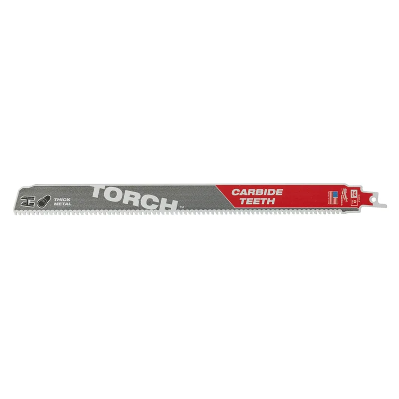 Reciprozaagblad SAWZALL metaal 300 mm Carbide TORCH 8 TPI (5 stuks) - 48475503 de Milwaukee – image du produit