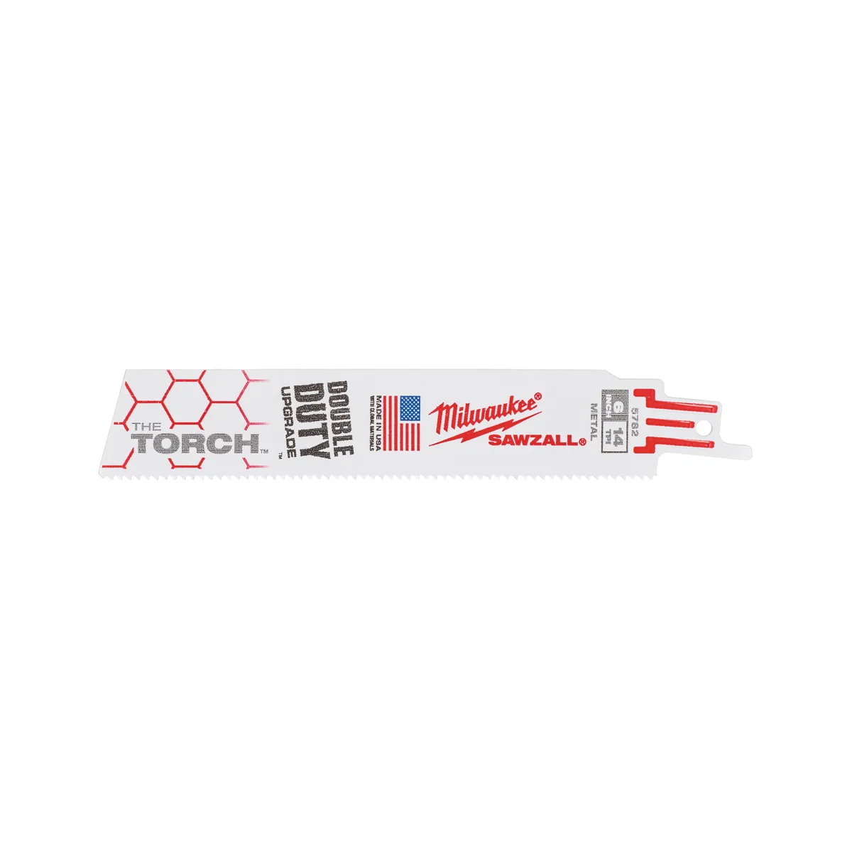 Reciprozaagblad Sawzall metaal Heavy Duty TORCH 150 mm 14-Tpi (25 stuks) - 48008782 van Milwaukee – productafbeelding