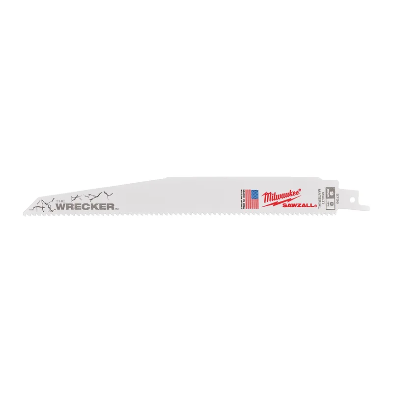Reciprozaagblad SAWZALL multimateriaal 230 mm WRECKER 7/11 TPI (5 stuks) - 48475706 de Milwaukee – image du produit
