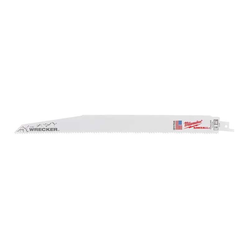 Reciprozaagblad SAWZALL multimateriaal 300 mm WRECKER 7/11 TPI (5 stuks) - 48475711 de Milwaukee – image du produit