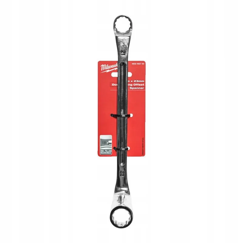 Ringsleutel 75° Dubbel Gebogen 21x23mm by Milwaukee – product image