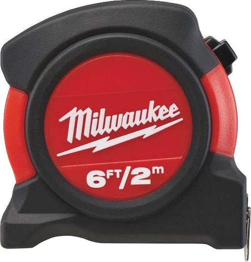 Rolmaat - 2 m/6' Meetlint NON magnetische metrisch / imperial 2 m / 6 ft - 48225502 de Milwaukee, Multicolore – image du produit